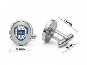 Lancia Novelty Cufflinks Unique Premium Drift Style Edition